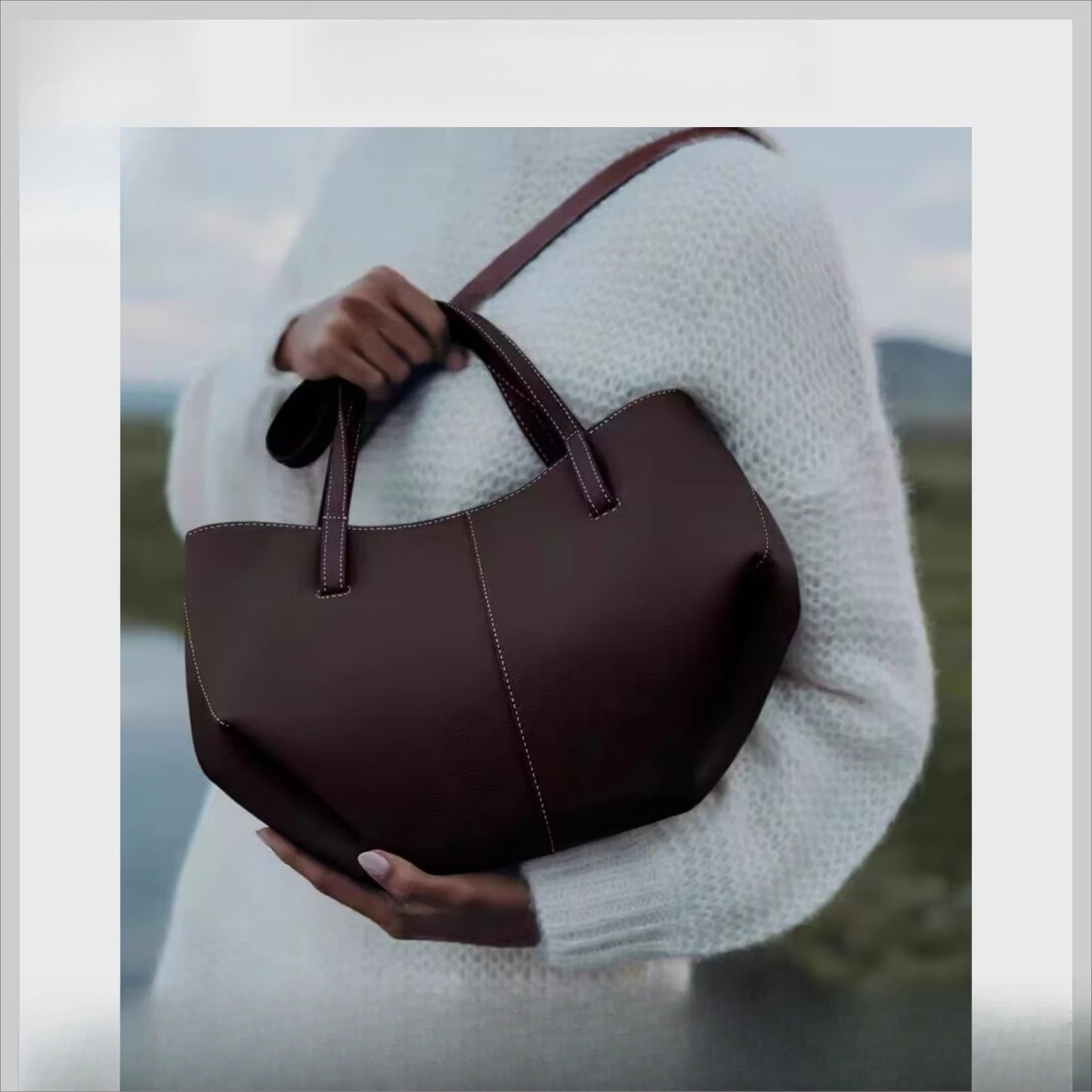 Sac à main femme en édition élegante - petit et grand format au design chic